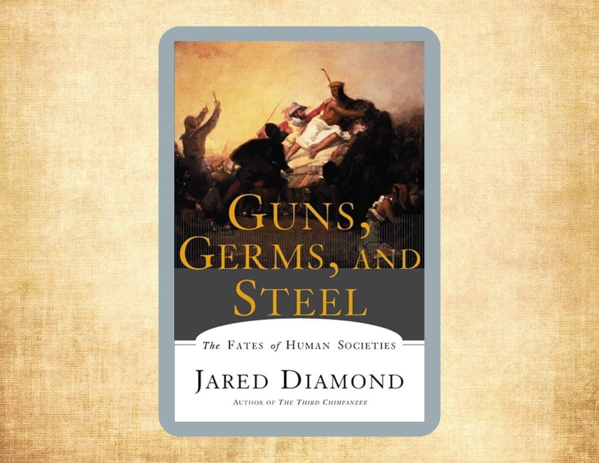Cover for Guns, Germs, And Steel by Jared Diamond.