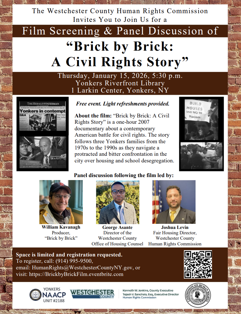 "Brick by Brick: A Civil RIghts Story" Screening and Discussion