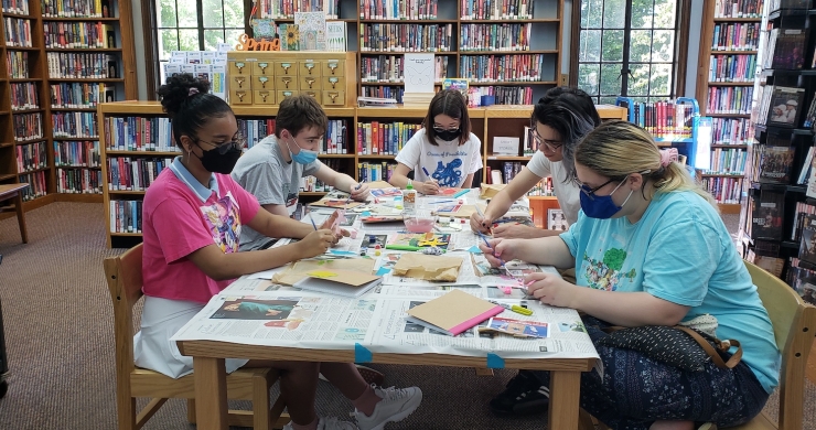 A Teen Art Event at Crestwood Library