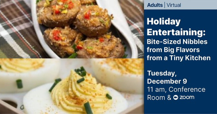 holiday entertaining dec 9 11am