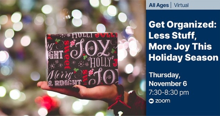 get organized virtual nov 6 730pm