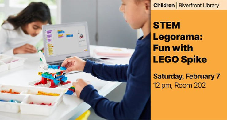 stem legorama feb 7, 12 pm riverfront