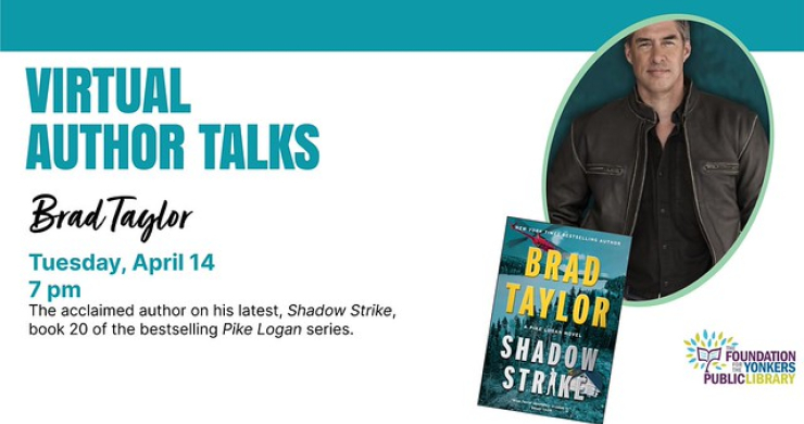 virtual author talk brad taylor april 14