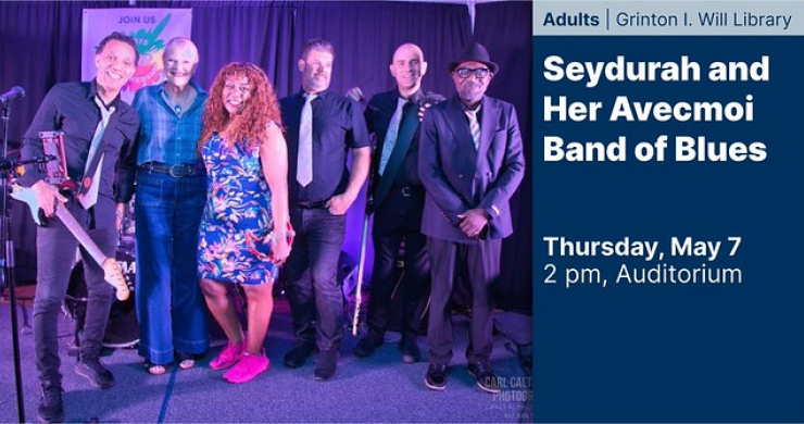 Seydurah and Her Avecmoi Band of Blues may 7 2pm